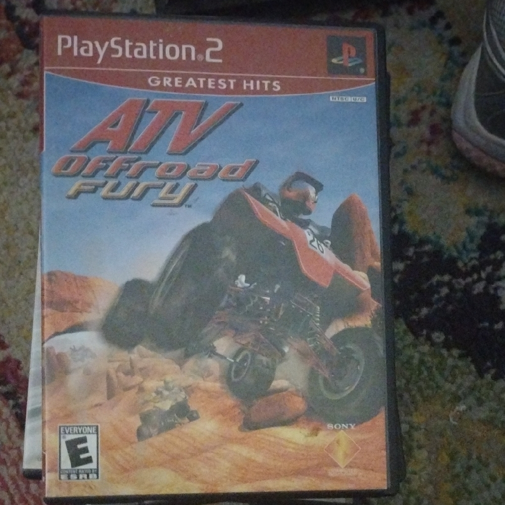 Sony PlayStation 2 ATV Offroad Fury - Red and Blue